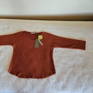 Nostalgia Rust Sweater - One Size